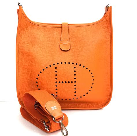 hermes sling bag orange|hermes bags names and prices.